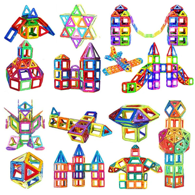 Magnetic Childs Building Blocks