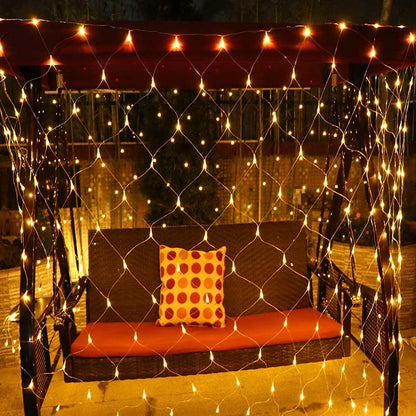 Solar Net Mesh Fairy Lights