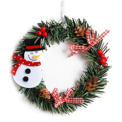 Wood Christmas Wreath